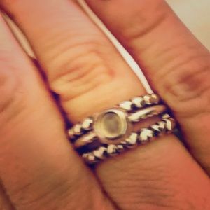 Stackable Pandora rings (3)